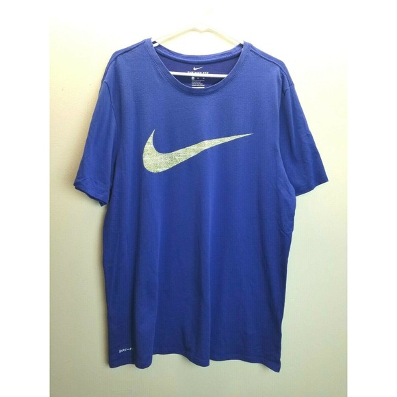 Nike Other - Nike Dri-Fit Athletic Cut T-shirt Tee XL Blue